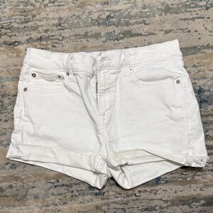 GAP Women's Classic White Jean Shorts